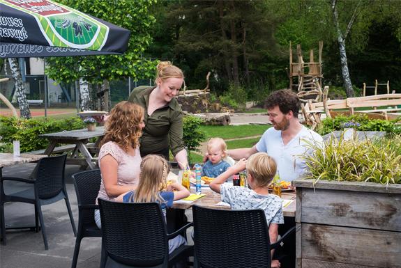 Terras van De Boskantine | Bungalowpark Hoenderloo